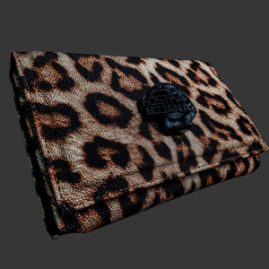 Brush bag leopard